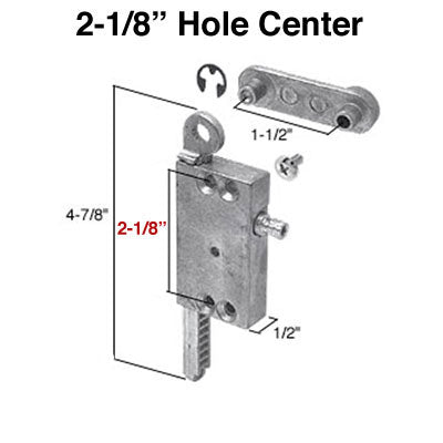 Operator, Jalousie / Louver,  2-1/8 inch hole c- c