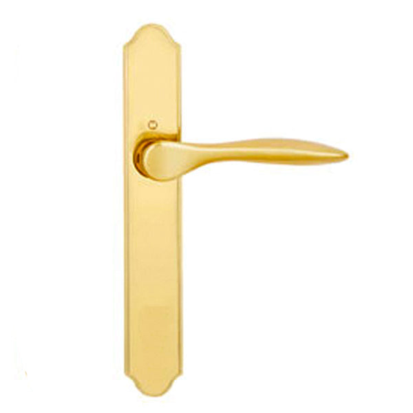HOPPE Multipoint Dummy Handle Set with New Orleans Lever Resista Brass - HOPPE Multipoint Dummy Handle Set with New Orleans Lever Resista Brass