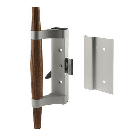 Handle Set - Sliding Patio Door, International - Clamp Latch - Aluminum