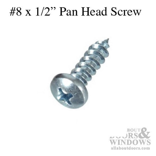 # 8 X 1/2  Pan Head Installation Screw