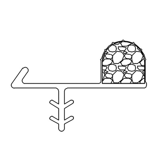 V169 Top Jamb Weatherstrip for Marvin Elevate Double Hung Windows - Beige, 79"