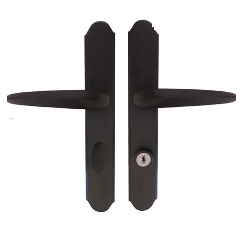 Straight Lever Mortise Lock Handle Set for Storm Doors - Straight Lever Mortise Lock Handle Set for Storm Doors