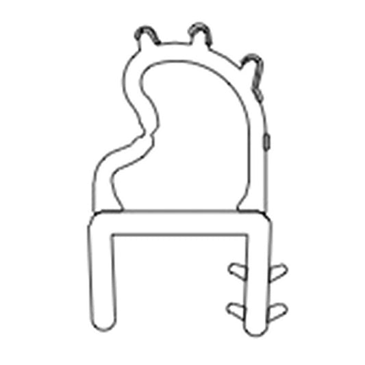 V794 Flex Bulb Weather-strip for door sill 87 9/16 - Beige