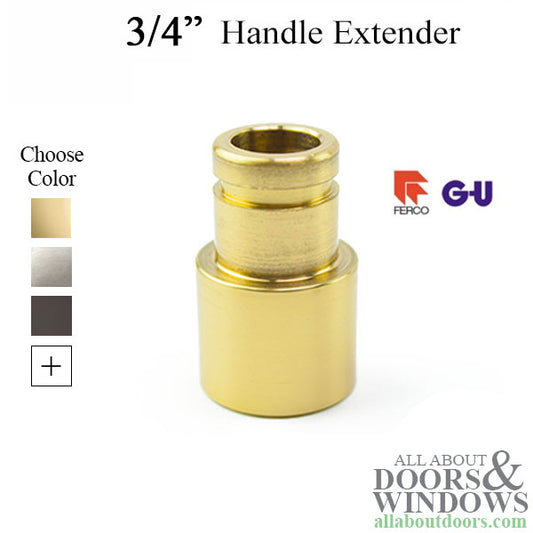 G-U / Ferco 3/4" Handle Extension, New Style Post 2012