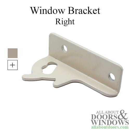 Weather Shield  Visions 2000 Basement window Top Frame Bracket, RH - Weather Shield  Visions 2000 Basement window Top Frame Bracket, RH