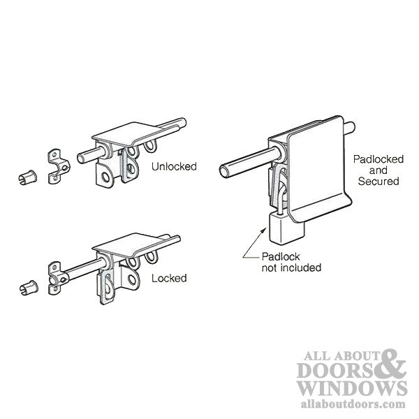 Lock - Garage and Shed - Tamper-proof - Lock - Garage and Shed - Tamper-proof