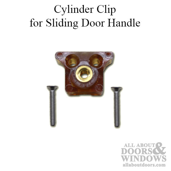 Cylinder Clip for Sliding Door Handle - Cylinder Clip for Sliding Door Handle