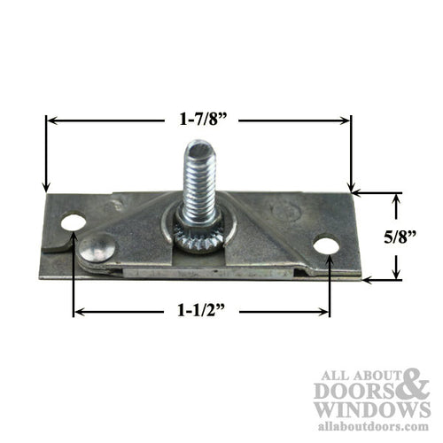 Discontinued 4-Wheel Hanger for Pocket Door - Discontinued 4-Wheel Hanger for Pocket Door