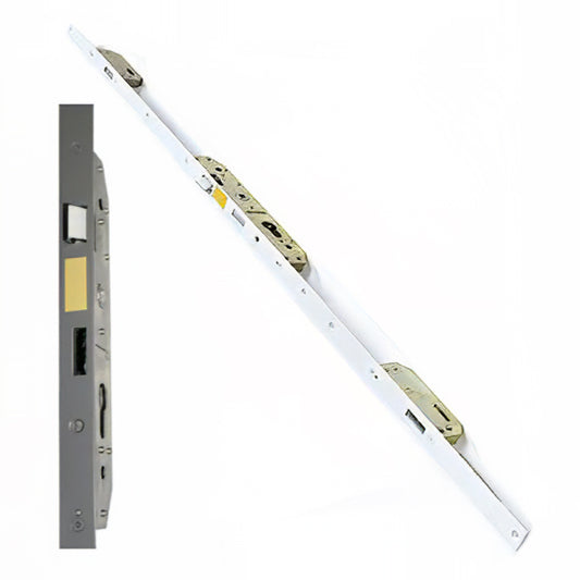 Andersen / Emco Storm Door Multipoint Lock (MPL), 2 Hooks and Deadbolt, LH- Gray