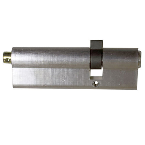 97mm Hoppe Euro Profile Cylinder 65.5/31.5 - Brushed Chrome - NO Thumb - 97mm Hoppe Euro Profile Cylinder 65.5/31.5 - Brushed Chrome - NO Thumb