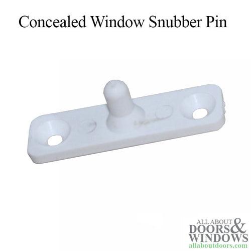 Concealed Window Snubber Pin, Plastic - Concealed Window Snubber Pin, Plastic