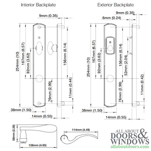 HOPPE HLS7 Handle Set with Munchen Lever Keyed Active Resista Polished Brass - HOPPE HLS7 Handle Set with Munchen Lever Keyed Active Resista Polished Brass