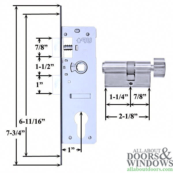 Andersen 2000 Series Storm Door Hardware, Classical Design, Choose Color - Andersen 2000 Series Storm Door Hardware, Classical Design, Choose Color