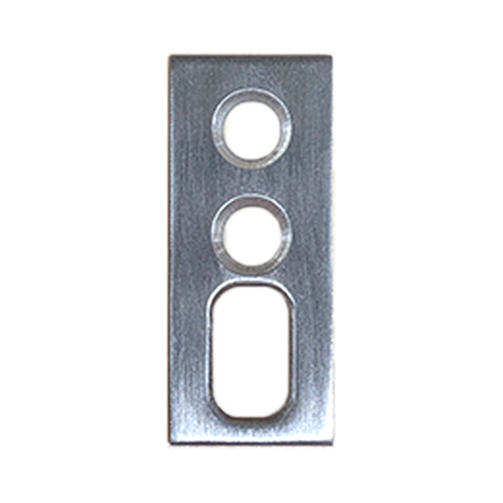 P3000 Strike Plate, Single Shootbolt, active or passive door - 304SS - P3000 Strike Plate, Single Shootbolt, active or passive door - 304SS