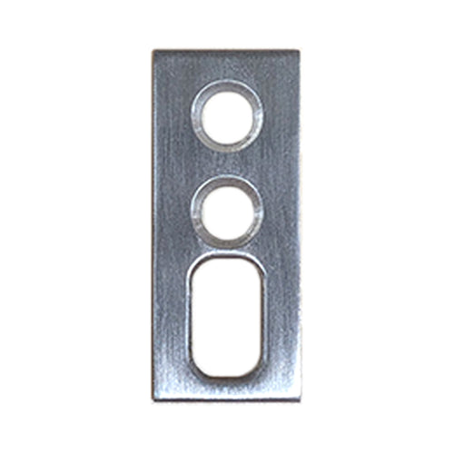 P3000 Strike Plate, Single Shootbolt, active or passive door - 304SS - P3000 Strike Plate, Single Shootbolt, active or passive door - 304SS