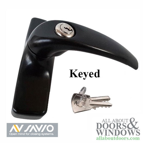 Savio Cremonese / Terrace Door Hardware, Multipoint Lock Manon Handle, Keyed - Savio Cremonese / Terrace Door Hardware, Multipoint Lock Manon Handle, Keyed