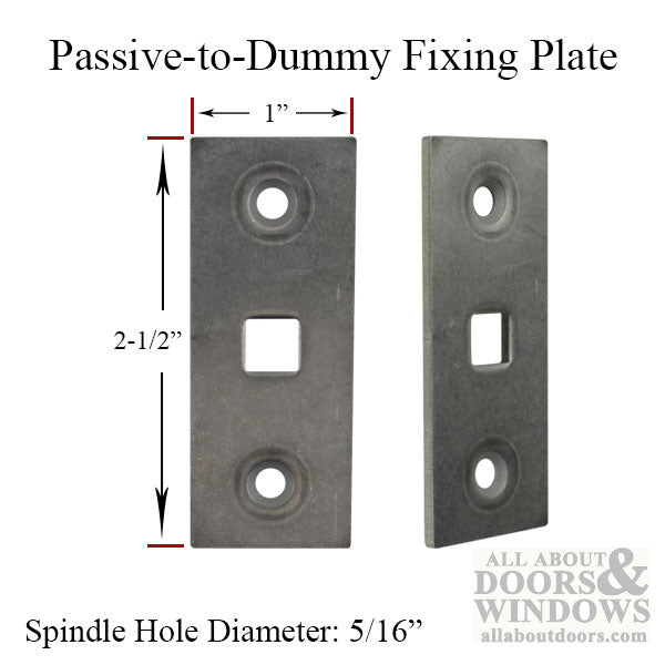 Fixing Plate - Convert Passive to Dummy C-5200 - Fixing Plate - Convert Passive to Dummy C-5200