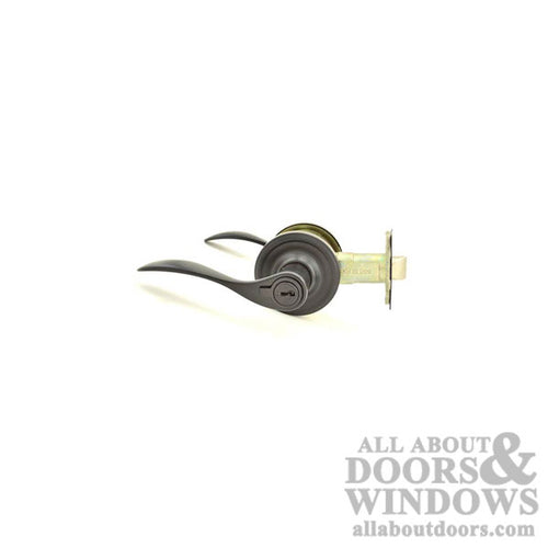 Weslock Bordeau Entry Door Lever Black Entry Door Handleset - Weslock Bordeau Entry Door Lever Black Entry Door Handleset