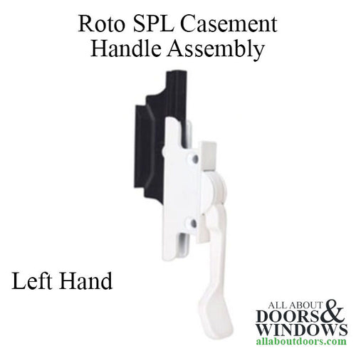 Roto SPL Casement Handle Assembly, Left Hand - Roto SPL Casement Handle Assembly, Left Hand