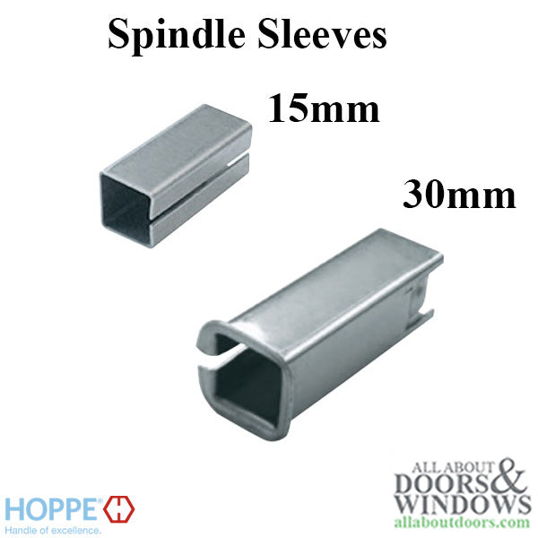 Hoppe Spindle Sleeve, Increase 8mm to 9mm, 30mm Length - Hoppe Spindle Sleeve, Increase 8mm to 9mm, 30mm Length