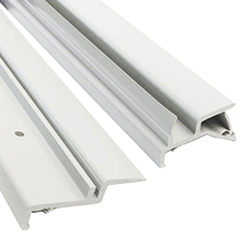 Andersen Window Frenchwood Gliding Door Complete Weatherstrip Set, 1990-Present,  For 8 ft Doors, White - Andersen Window Frenchwood Gliding Door Complete Weatherstrip Set, 1990-Present,  For 8 ft Doors, White