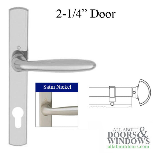 Verona M151/216N/KC  35/45 Cylinder 2-1/4" Door - Satin Nickel