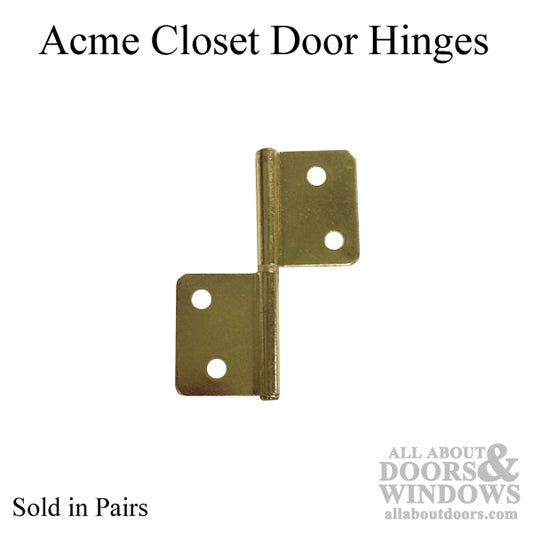 Closet door part - Acme 216 Hinges, Pair