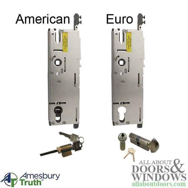 Amesbury Truth P2000 Active Single Point Mortise Lock 45/92 European Cylinder - Amesbury Truth P2000 Active Single Point Mortise Lock 45/92 European Cylinder