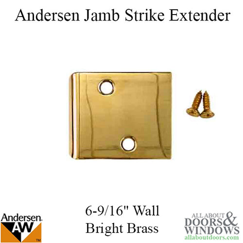 Andersen Jamb Strike Extender, 2-3/8