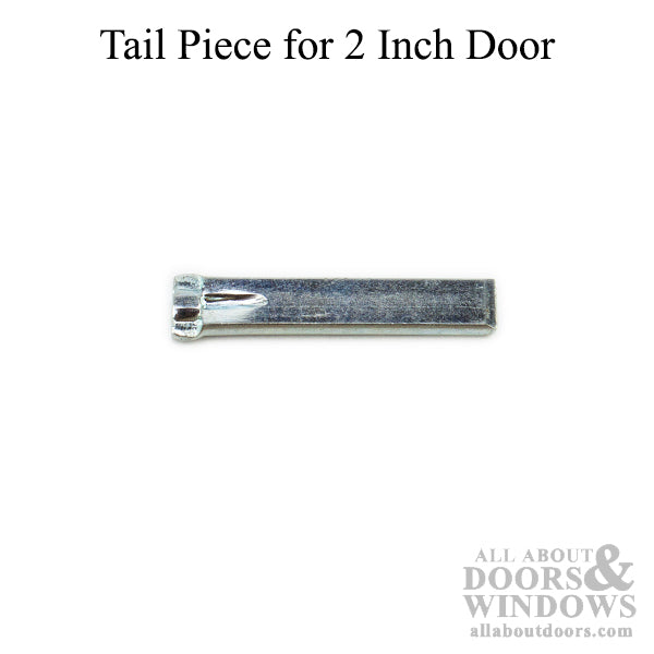 Tail Piece for 2 Inch Sliding Door - Use with Part Number 14276 - Tail Piece for 2 Inch Sliding Door - Use with Part Number 14276