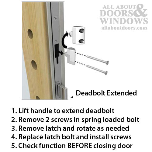 Integrity Active 45/92 Multipoint Lock, CN 8-0, Shootbolt - Stainless Steel - Integrity Active 45/92 Multipoint Lock, CN 8-0, Shootbolt - Stainless Steel