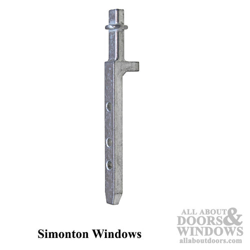 Simonton 3-5/16 Inch 3 Hole Stop Pivot Bar - Simonton 3-5/16 Inch 3 Hole Stop Pivot Bar