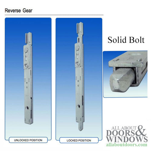 GU Ferco Secury Europa Reversing Gear Top Shootbolt - GU Ferco Secury Europa Reversing Gear Top Shootbolt