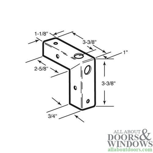 Door Repair Bracket for Bi-fold Door - Door Repair Bracket for Bi-fold Door