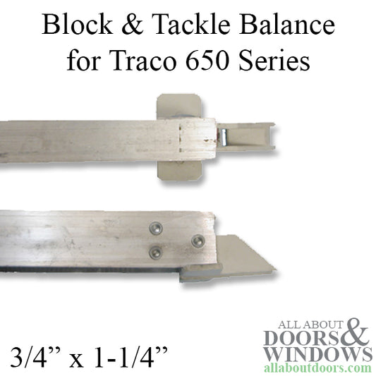 57 Series Non-Tilt Balance, 37", 40 lb., with Attached Ends