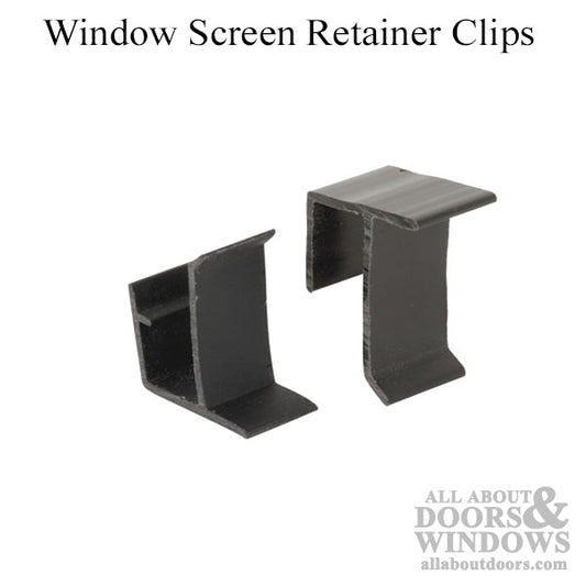 Retainer Clips for H & D Industries Windows - 4 sets