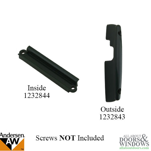 Retractable Insect Screen Interior Handle for Andersen FGD made June 2007 - Present - Forest Green - Retractable Insect Screen Interior Handle for Andersen FGD made June 2007 - Present - Forest Green