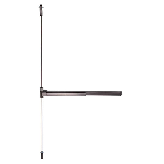 Surface Mount Vertical Rod Exit Device Push Panic Bar 36-48 inch x 7 feet
