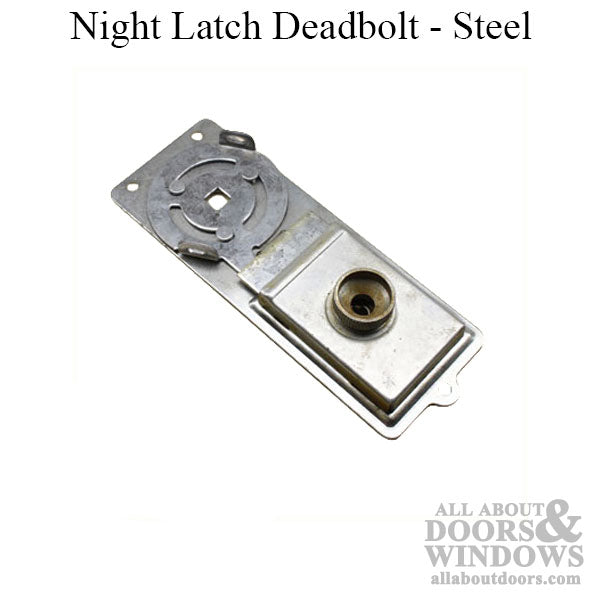 Night Latch Deadbolt Lock - Steel - Night Latch Deadbolt Lock - Steel