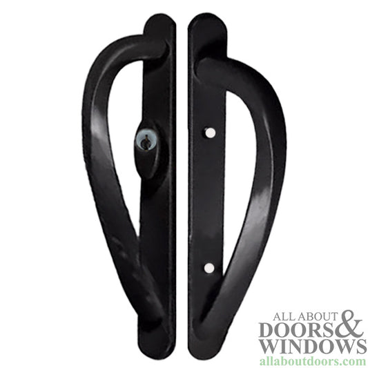 Amesbury Truth Sliding Door Handle Active Keyed Door Handles