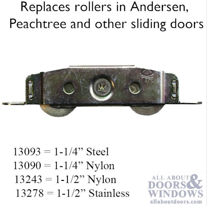 Sliding Patio Door Roller Two Wheels Flat Tab Tandem Rollers Steel Wheel Sliding Patio Door Roller - Sliding Patio Door Roller Two Wheels Flat Tab Tandem Rollers Steel Wheel Sliding Patio Door Roller