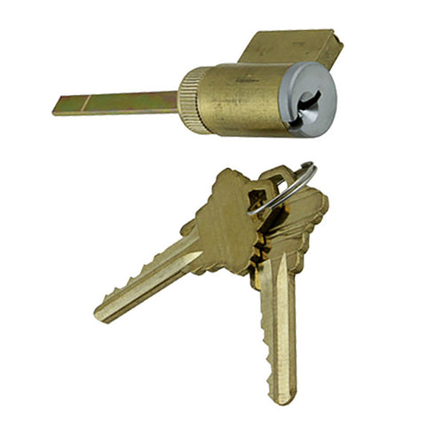 G-U / Ferco 1 Inch Cylinder, Schlage Keyway - Keyed Alike - Brushed Chrome - G-U / Ferco 1 Inch Cylinder, Schlage Keyway - Keyed Alike - Brushed Chrome