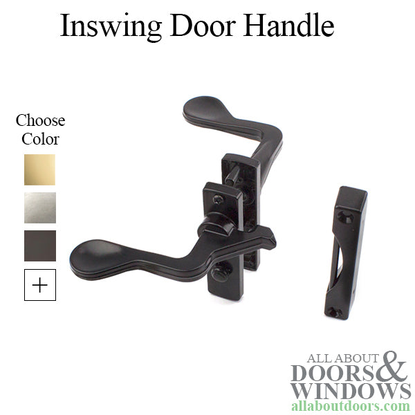 Inswing Storm & Screen Door Latch Hardware Kit - Choose Color - Inswing Storm & Screen Door Latch Hardware Kit - Choose Color