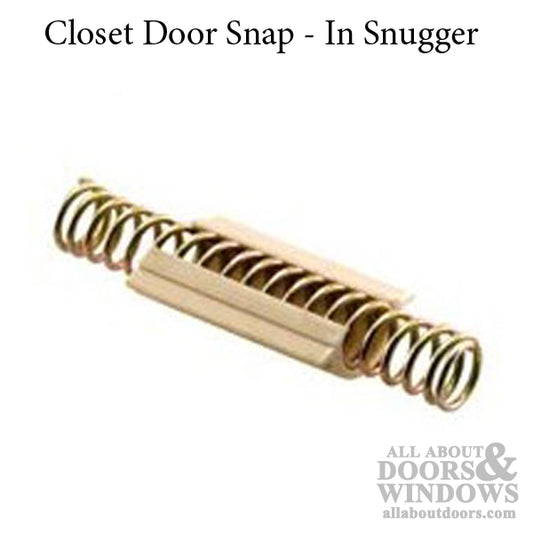 Snap-in Replacement Snugger for Bi-Folding Closet Doors