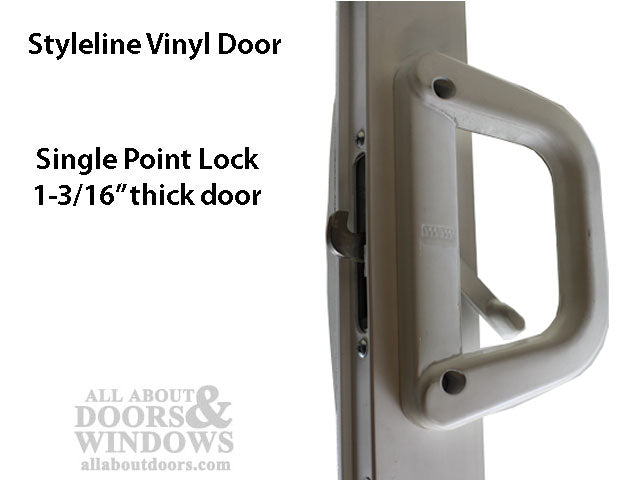 Milgard V-2 Latch with Locking Handle 1-3/16