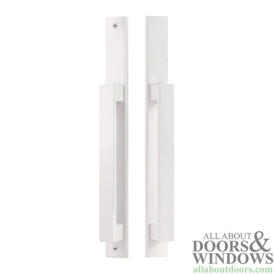 Modern Contemporary Inline Sliding Patio Door Dummy Pull Handle Non-Keyed No Thumbturn