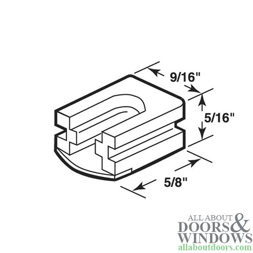 Leigh / Monarch Pin Cap / Guide, H-Shape, Plastic - Leigh / Monarch Pin Cap / Guide, H-Shape, Plastic