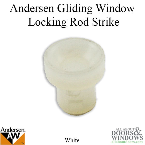 Strike, Locking Rod, Andersen Perma-Shield Gliding Window - Strike, Locking Rod, Andersen Perma-Shield Gliding Window