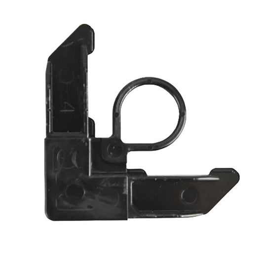 Window Screen Corner Key with Pull Tab, Plastic - Black
