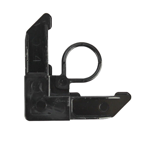 Window Screen Corner Key with Pull Tab, Plastic - Black - Window Screen Corner Key with Pull Tab, Plastic - Black